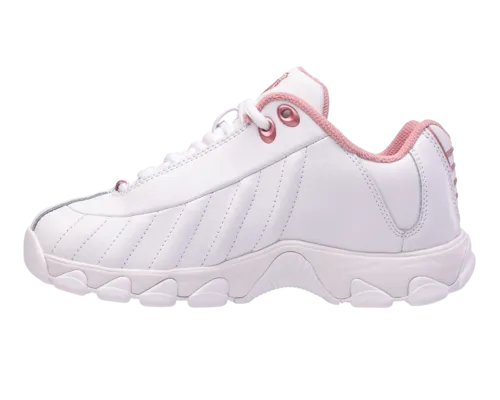 K-Swiss Kids St329 Cmf White White Rosegold Shoes