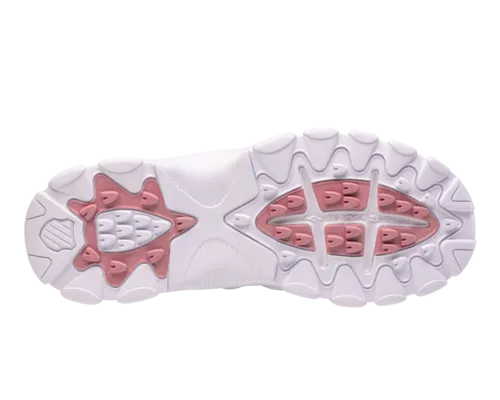 K-Swiss Kids St329 Cmf White White Rosegold Shoes