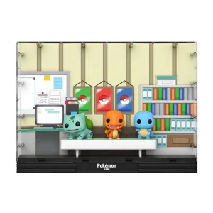 Kanto Region Starter Pokemon (Bulbasaur, Charmander, Squirtle) Deluxe Moment