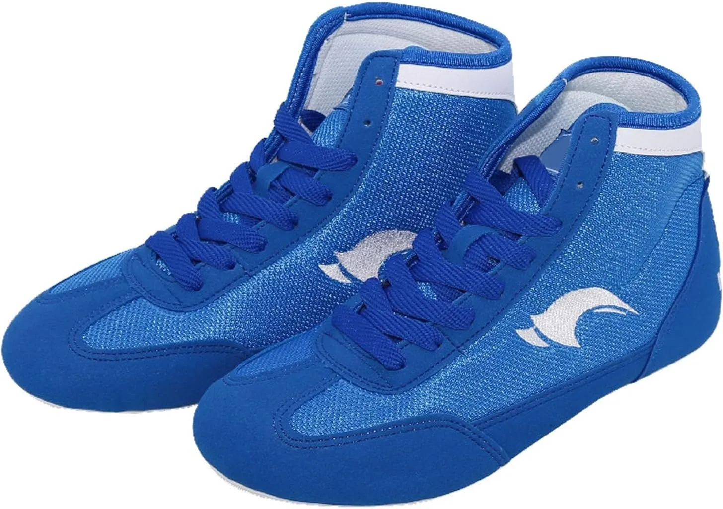 Kids Boys Girls High Top Boxing Shoes Wrestling Training Wrestling Shoes Long Boots Competition Training House