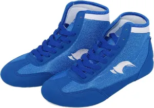 Kids Boys Girls High Top Boxing Shoes Wrestling Training Wrestling Shoes Long Boots Competition Training House