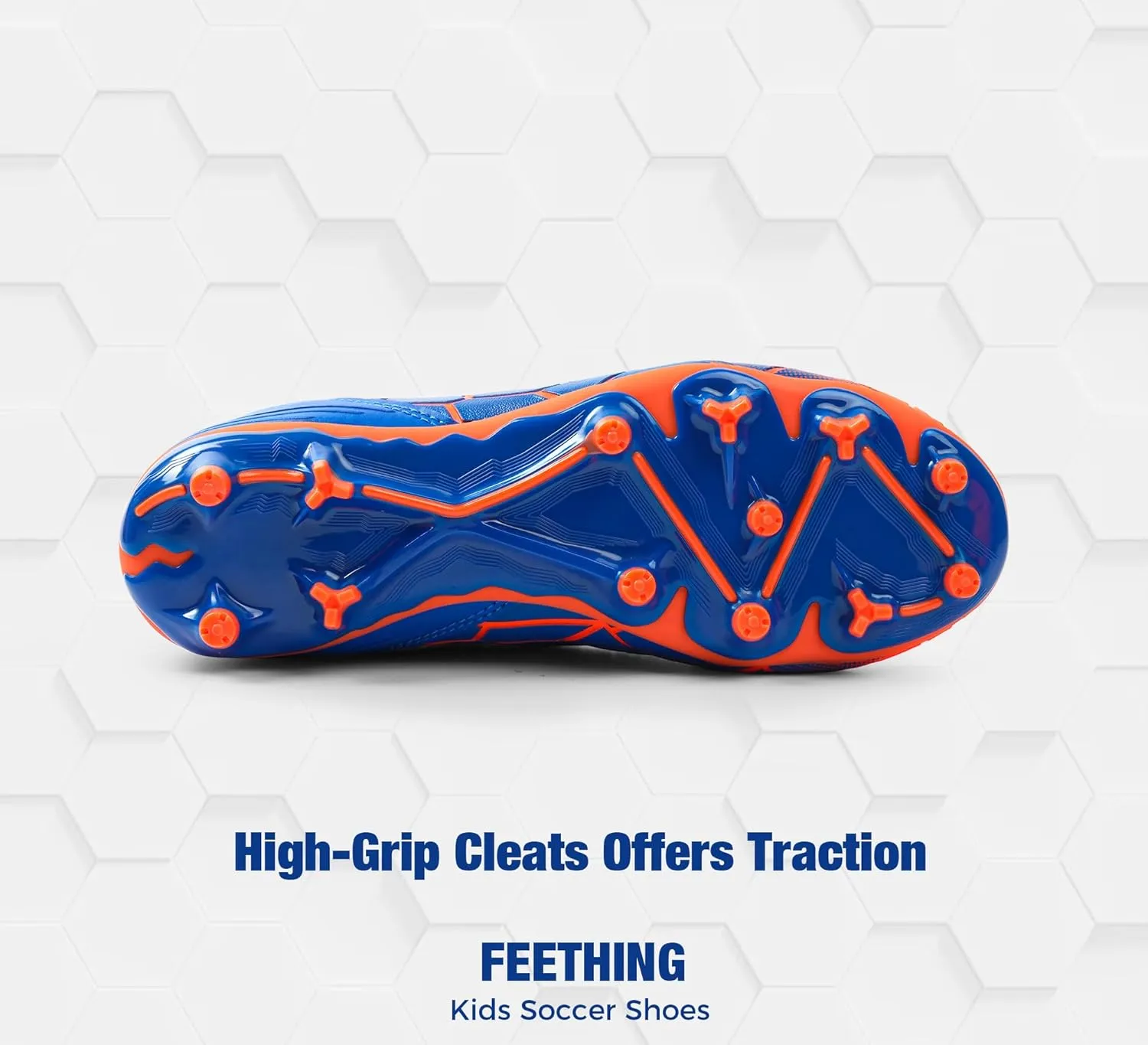 Kids Soccer Cleats Boys Girls Soccer Shoes Firm Ground Youth Lightweight Athletic Training Football Cleats for Little/Big Kid