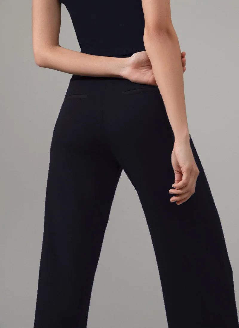 Kimberly Wide Leg Jersey Pant