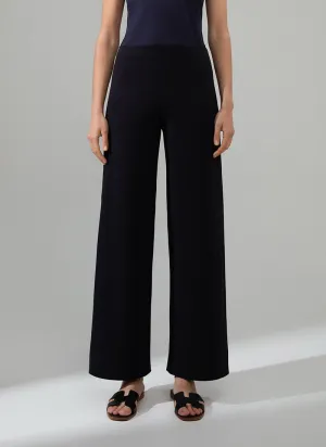 Kimberly Wide Leg Jersey Pant