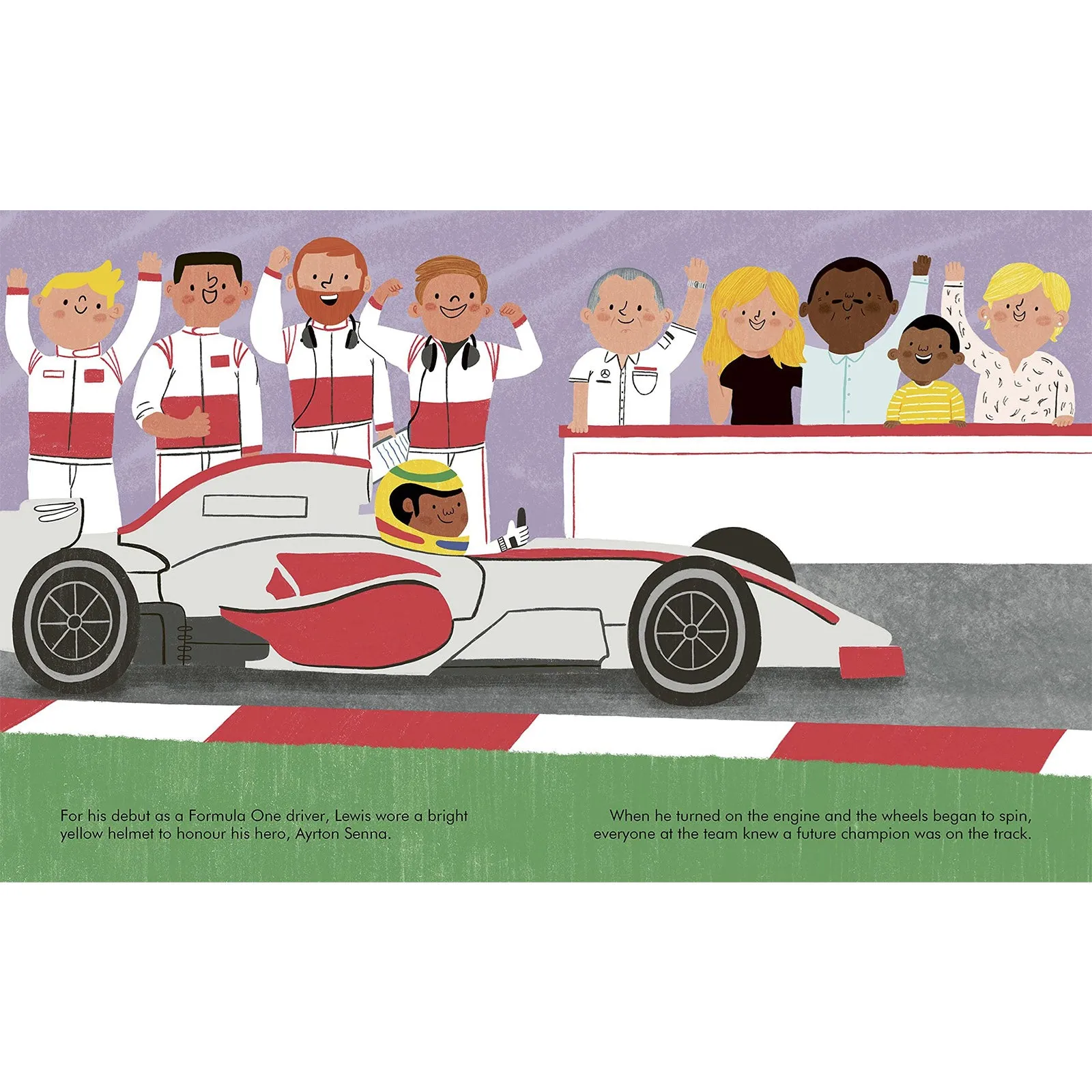 Little People Big Dreams: Lewis Hamilton Book