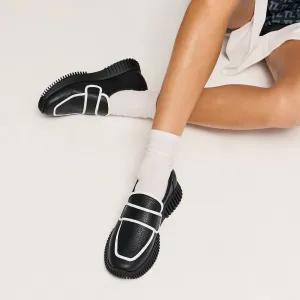 Loafers - Noir/Blanc