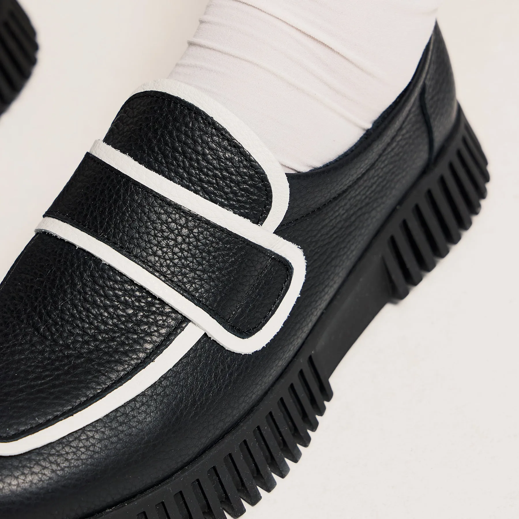Loafers - Noir/Blanc