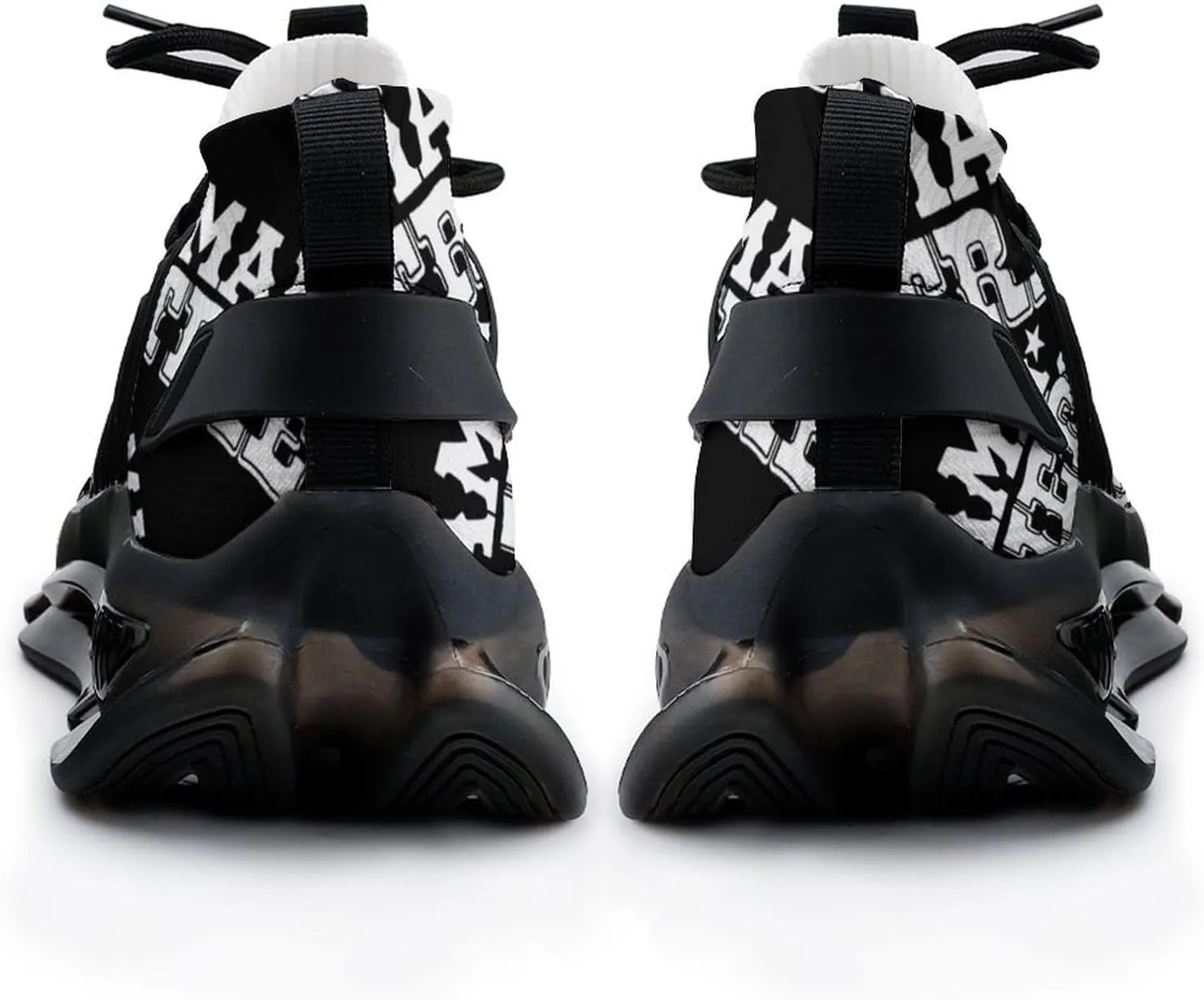 Mama Tried Walking Shoes for Men Lightweight Tennis Fashion Elastic Sports Shoes Cushion Basketball Shoes