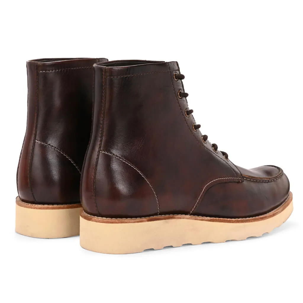 Marcell, Moctoe Boot - Brown Chromexcel | Hand Welted Boots 2.0