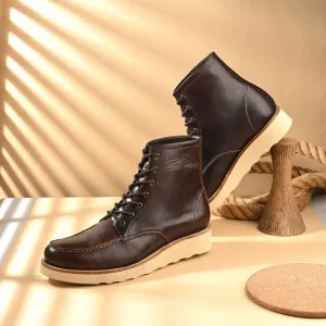 Marcell, Moctoe Boot - Brown Chromexcel | Hand Welted Boots 2.0