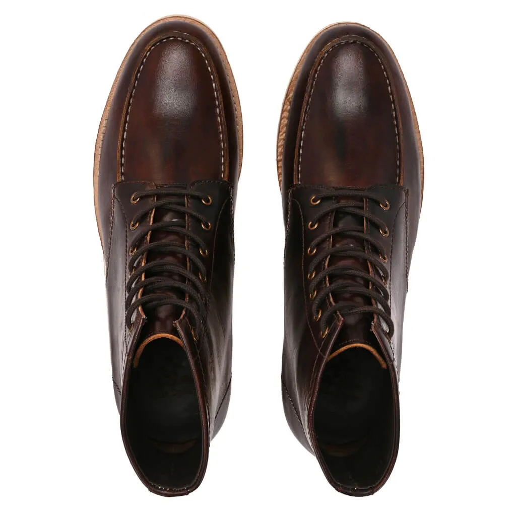 Marcell, Moctoe Boot - Brown Chromexcel | Hand Welted Boots 2.0