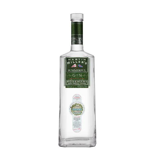 Martin Millers Summerful Gin 40% Alcohol 700ml