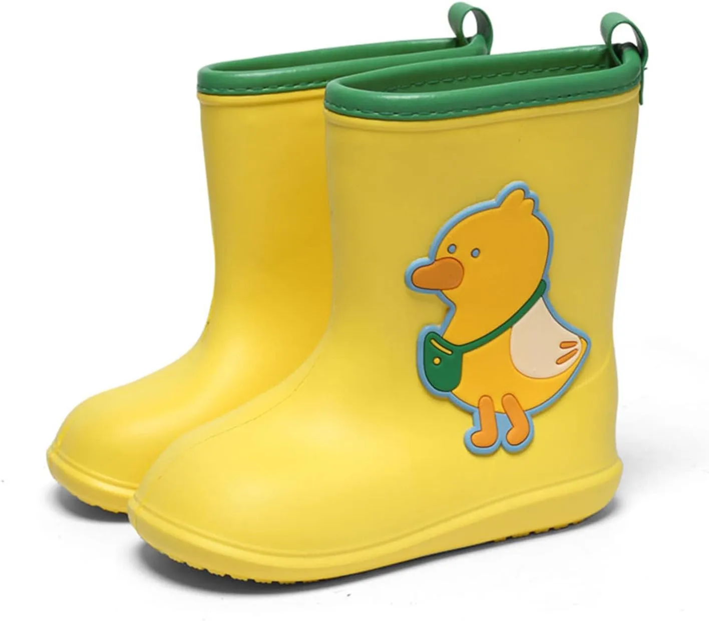Meidiastra Toddler Kids Boys Girls Rain Boots Rubber Non Slip Rain Shoes