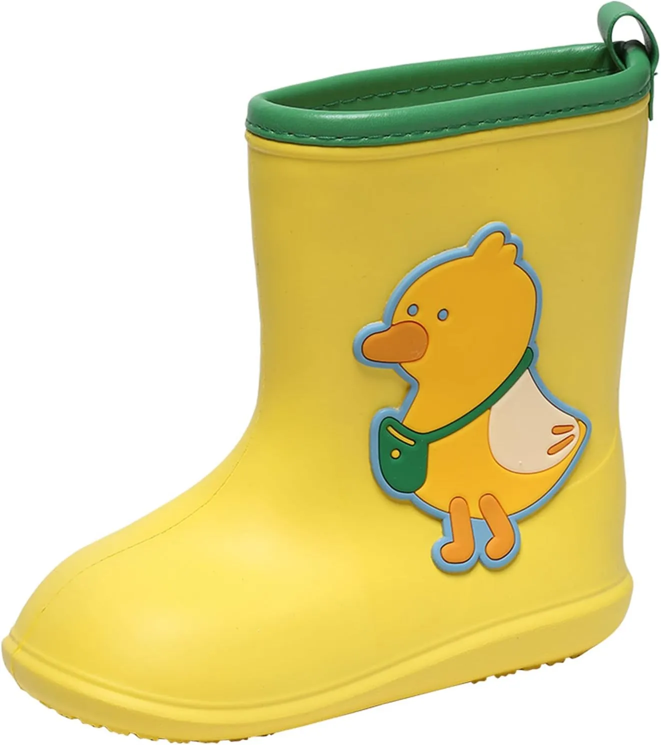 Meidiastra Toddler Kids Boys Girls Rain Boots Rubber Non Slip Rain Shoes