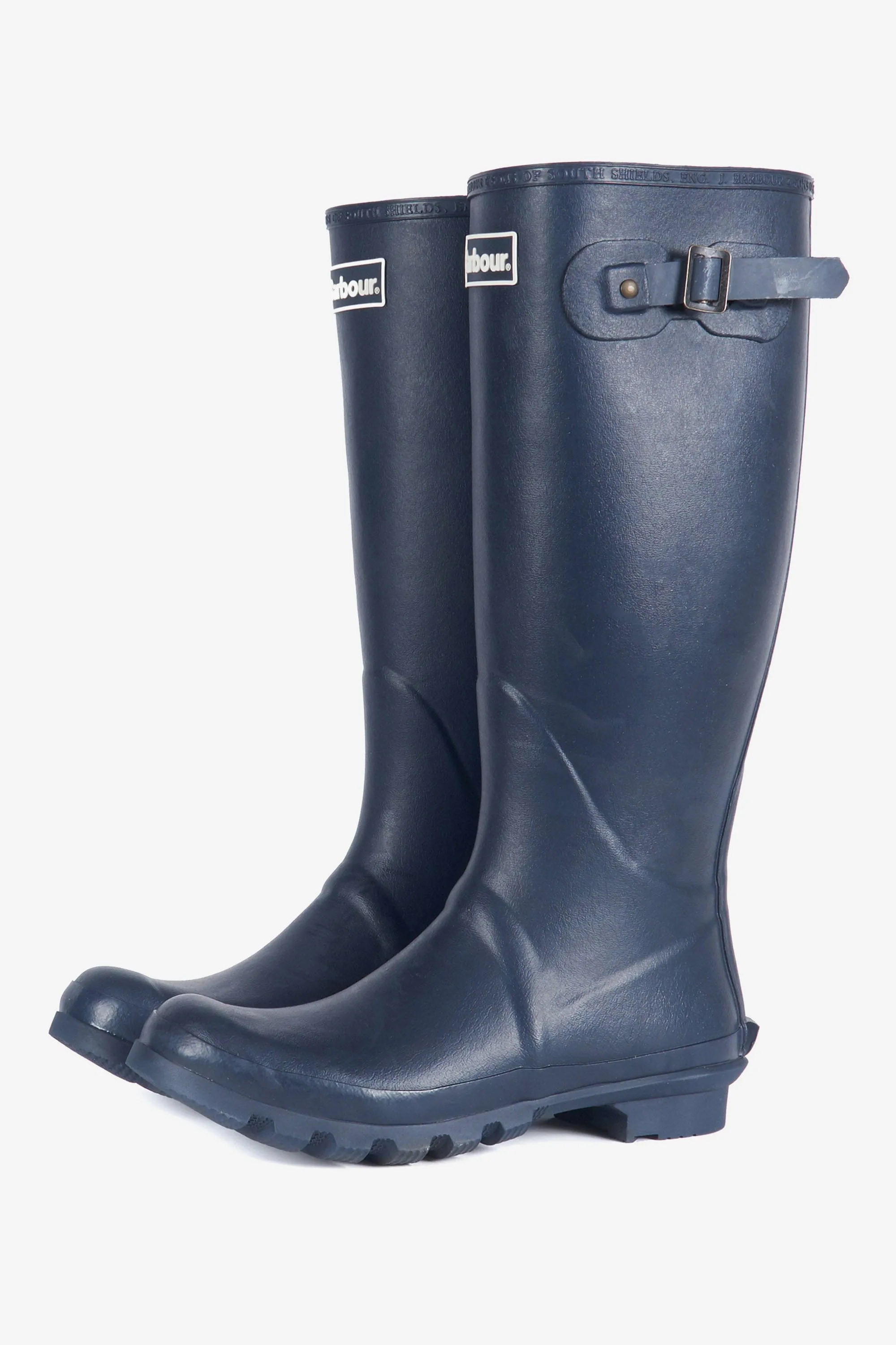 Mens Bede Wellington Boots - Navy