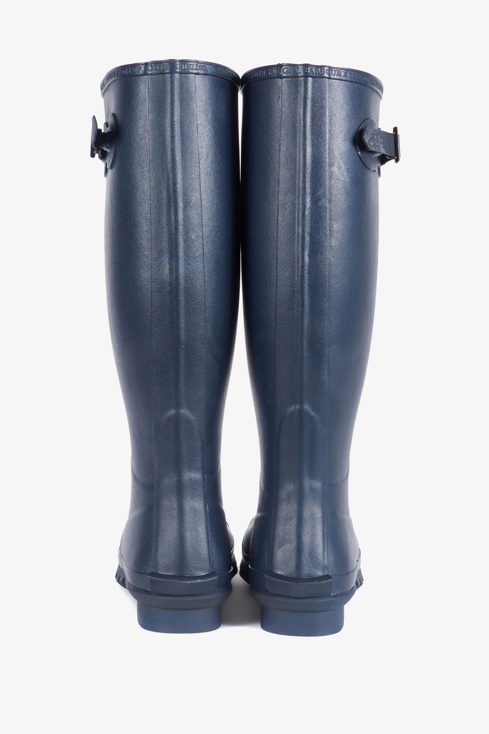 Mens Bede Wellington Boots - Navy