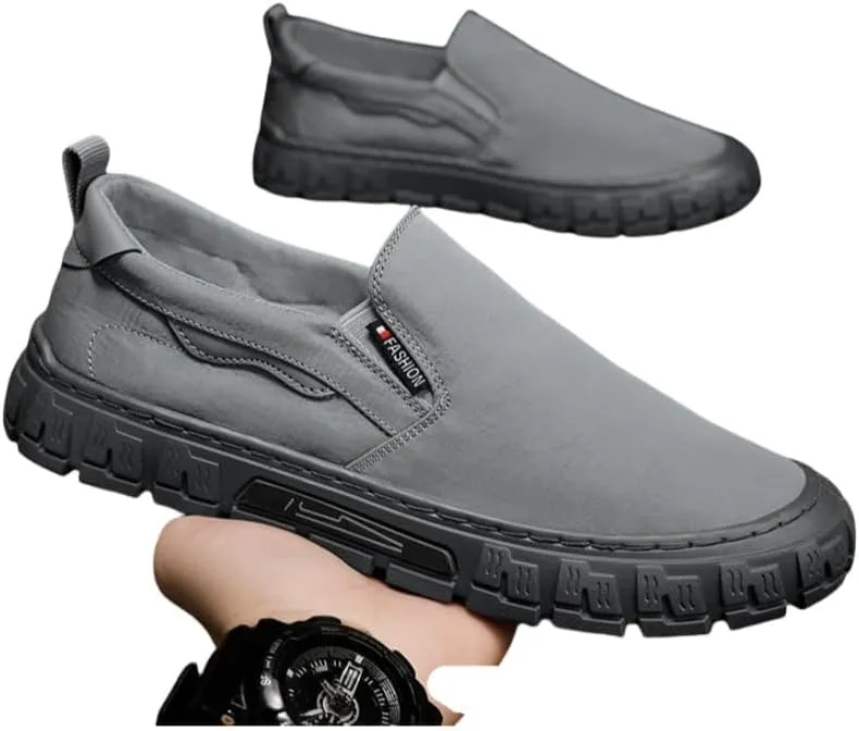 Men's Breathable Canvas-Bottom Casual Skate Shoes with Lace-Up Design - Ideal for Outdoor Leisure & Daily Wear