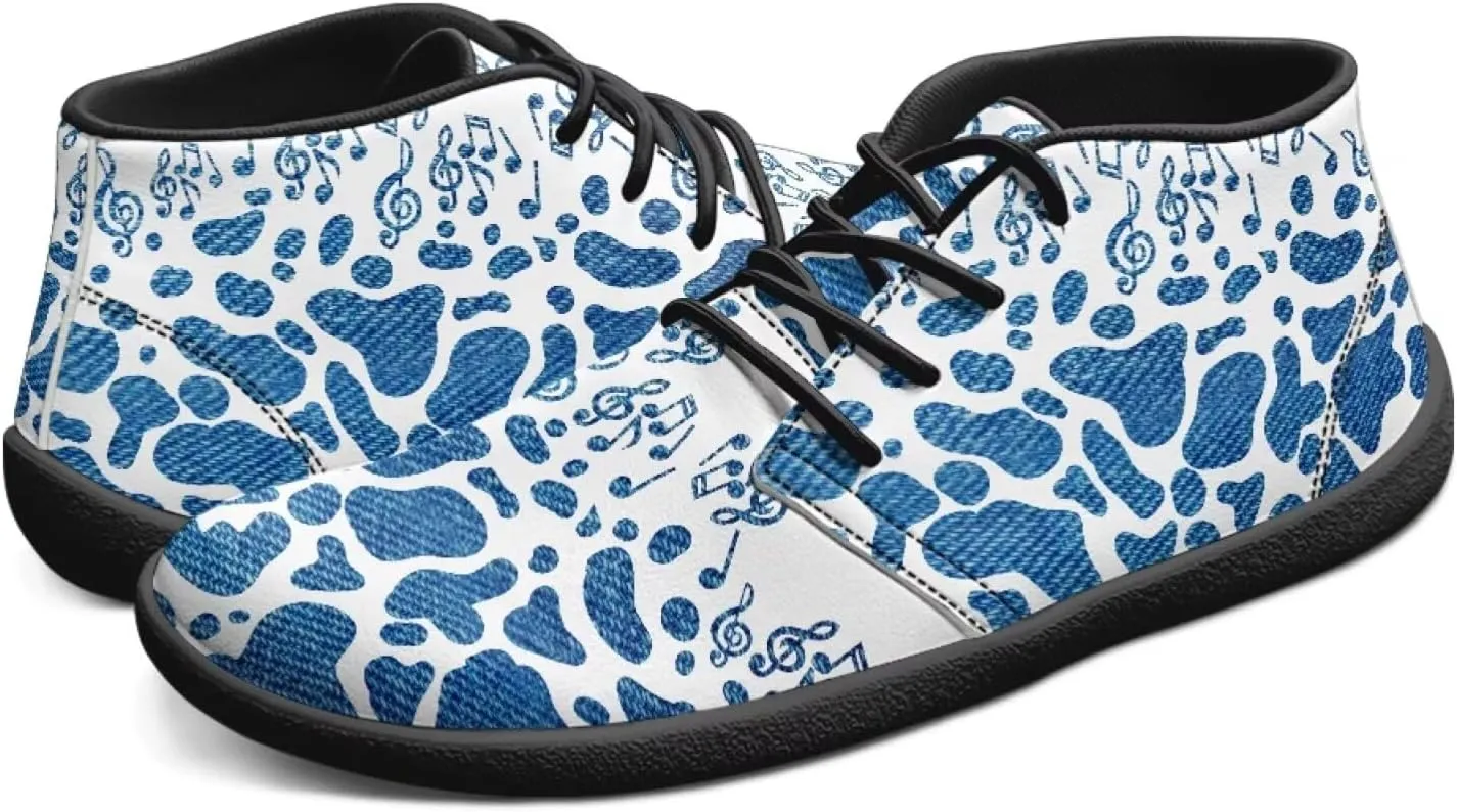 Men's Road Running Shoes Anima Print Wide Toe Shoe Classic Low Top Zero Drop Sneaker Lightweight Minimalist Sneakers