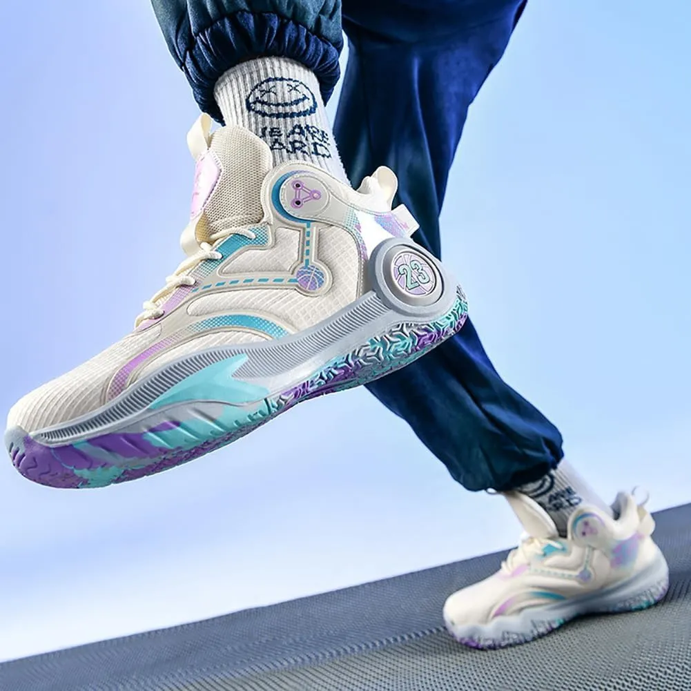 Men's Shoes Fashion Sports Shoes Breathable Running Shoes Men's Basketball Shoes Anti Slip Sports Shoes Couple Style
