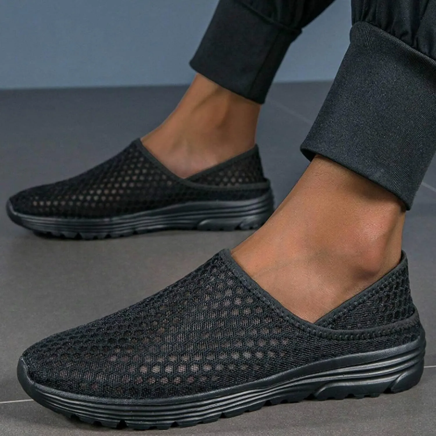 Mens Slip On Walking Shoes Men's Shoes Men's Athletic Shoes Breathable Shoes Men Sneakers for Men Running Shoes Sneakers