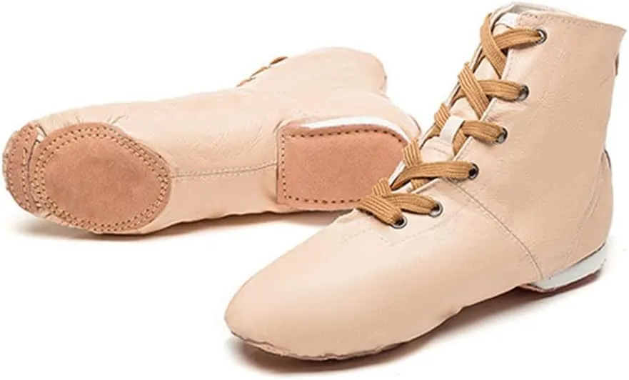 MSMAX Jazz Sneakers for Women Cheerleading Shoes Dance Ankle Boots