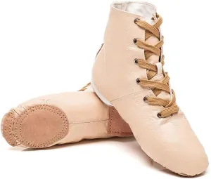 MSMAX Jazz Sneakers for Women Cheerleading Shoes Dance Ankle Boots
