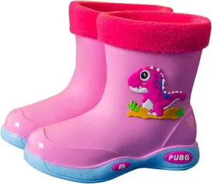 New Kids Girls Children's Rain Boots Non Slip Children Water Shoes Classic Children Rainboots Non Rain Boots for Kid