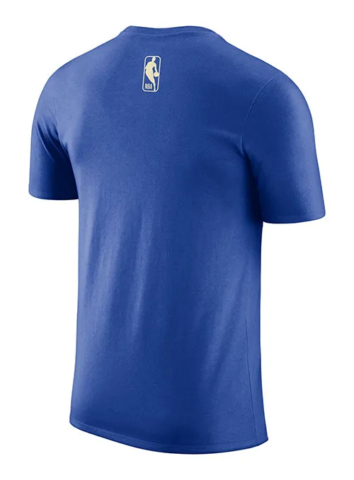 Nike 2024-25 City Edition Royal Essential Logo Milwaukee Bucks T-Shirt