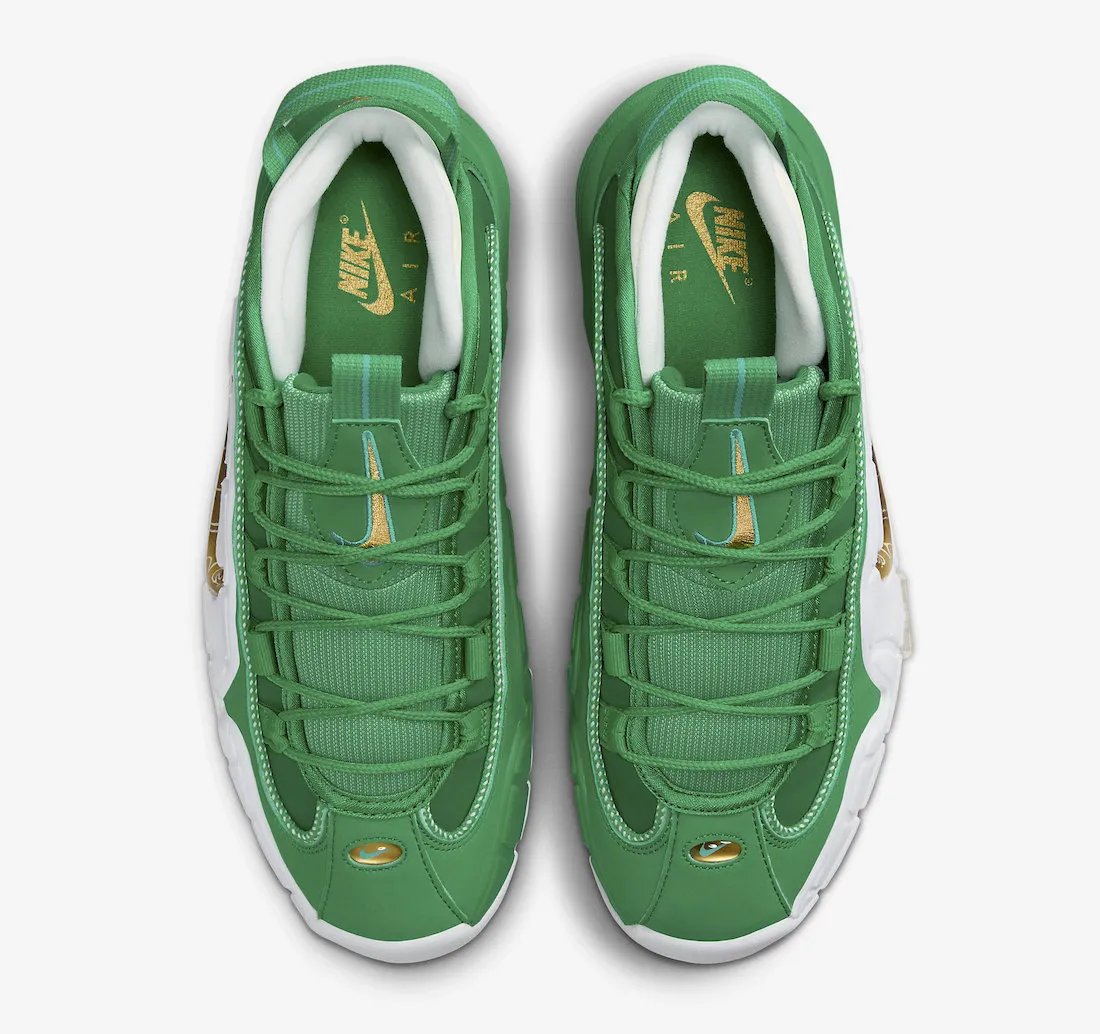 Nike Air Max Penny Stadium Green Metallic Gold FQ8827-324