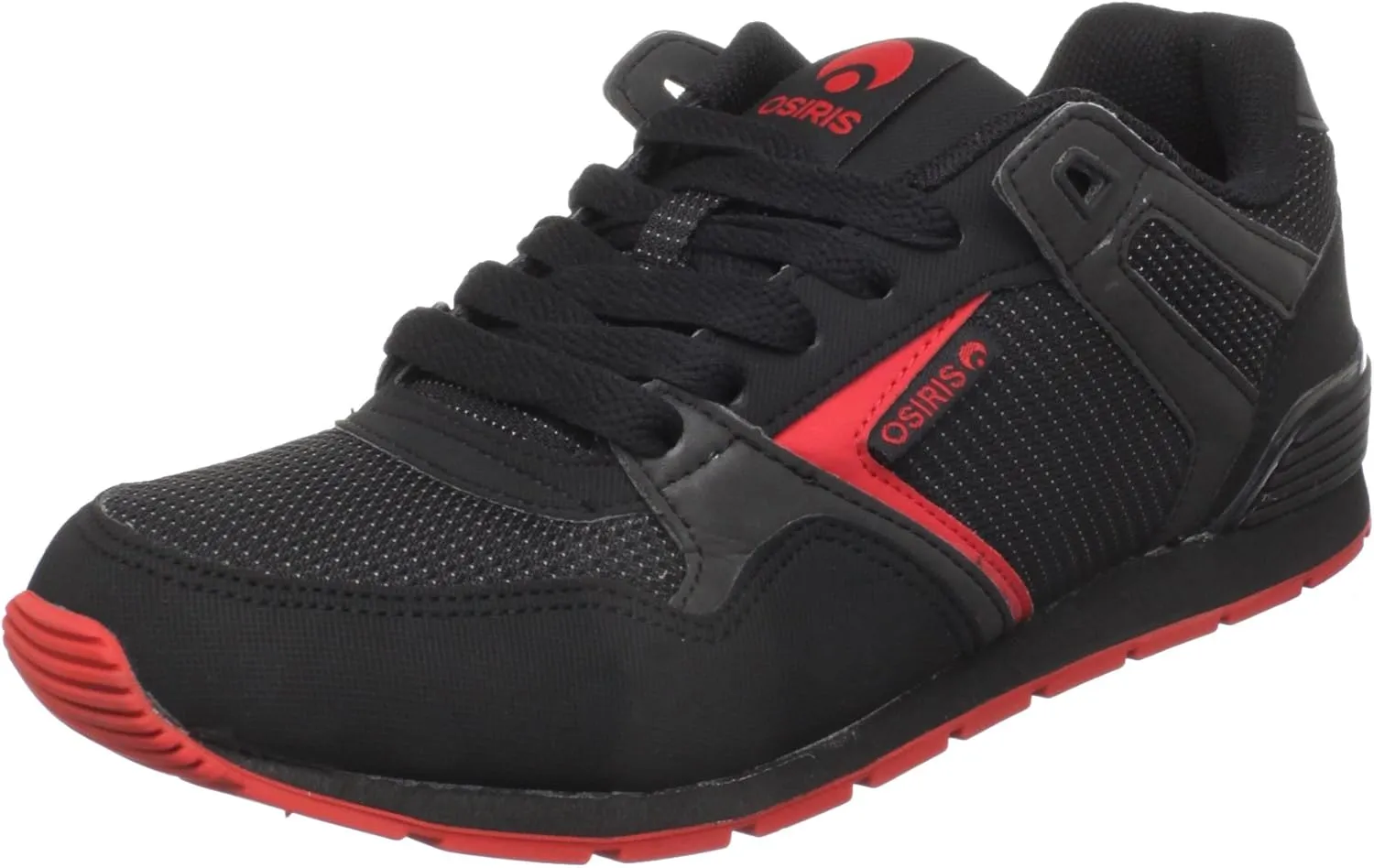 Osiris Men's Hayou LT Skate Shoe,Black/Red/3M,14 M US