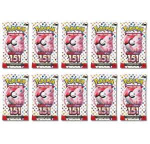 Pokemon Scarlet & Violet 151 | 10 Booster Packs