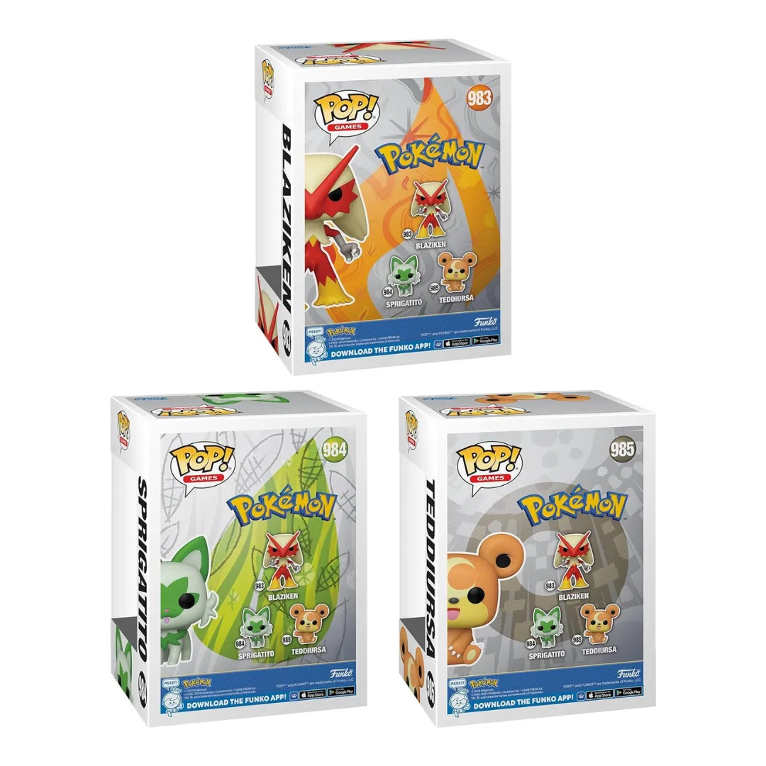 POP! Games: Pokémon - Wave 16 Bundle