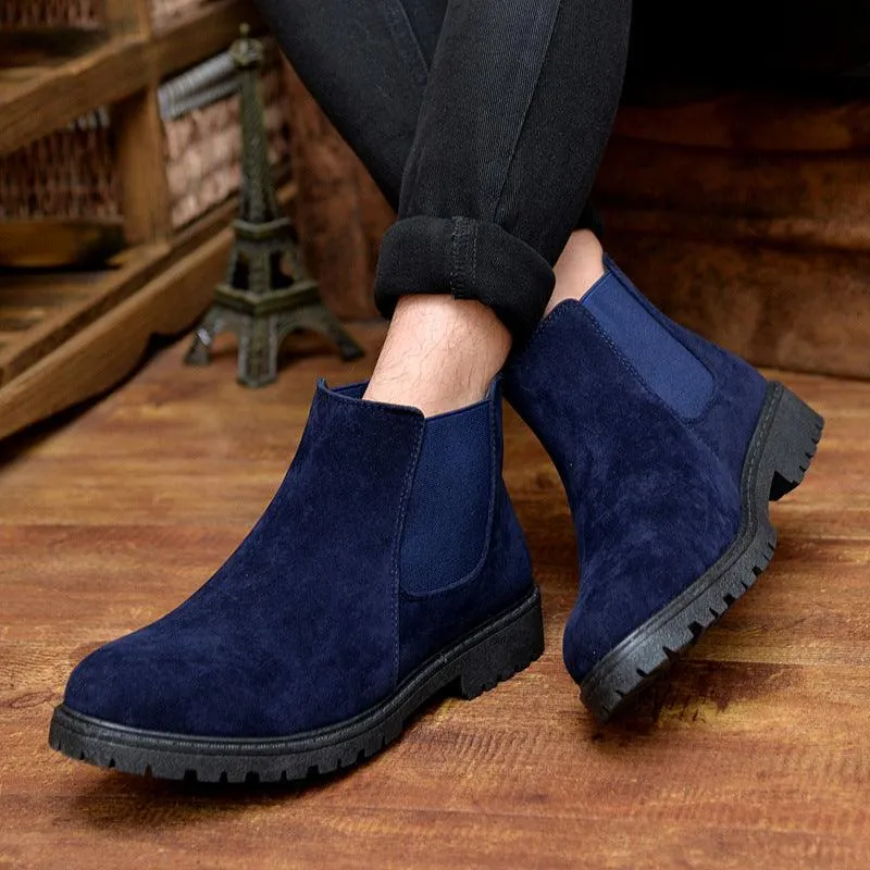 PU face men's Martin boots