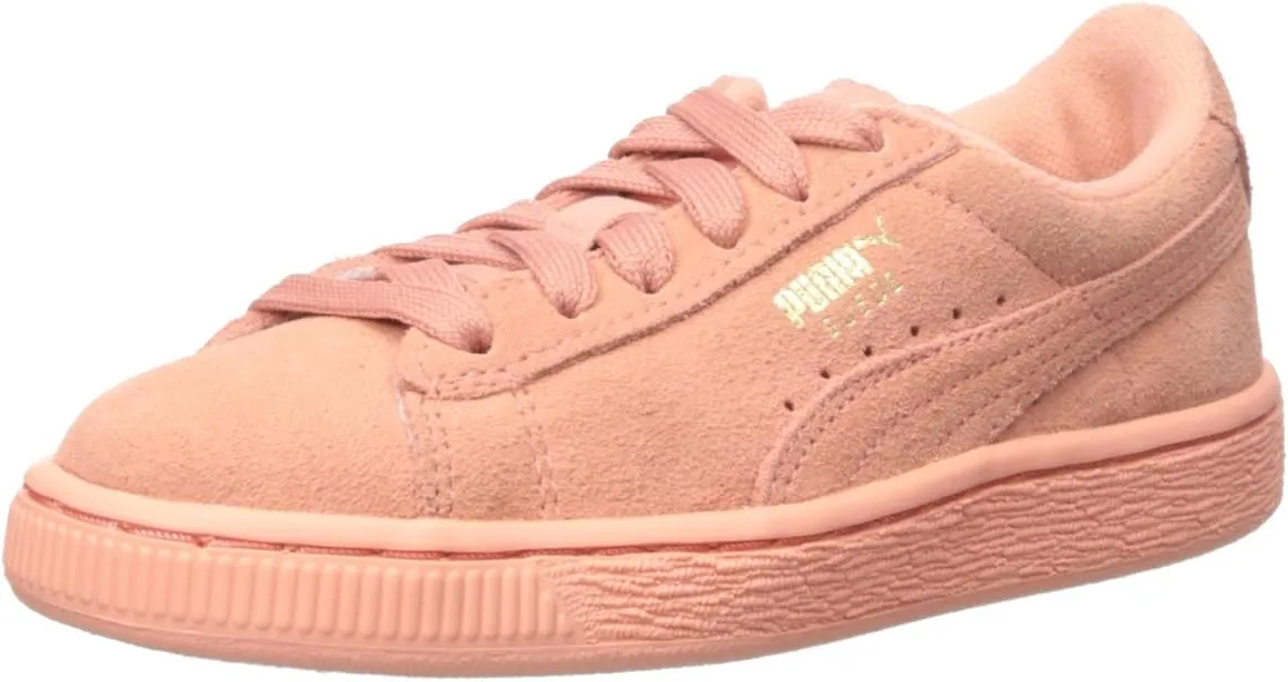 Puma Unisex-Child Suede Classic Sneaker, Desert Flower/Desert Flower, 6 M US Big Kid