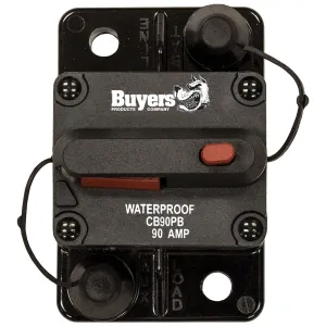 Push-To-Trip Manual Circuit Breaker - 90 Amp