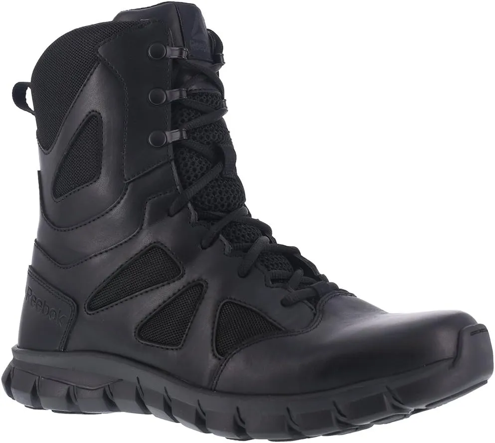Reebok Men's Rb8808 Sublite Cushion Soft Toe 8" Tactical Boot Coyote Military