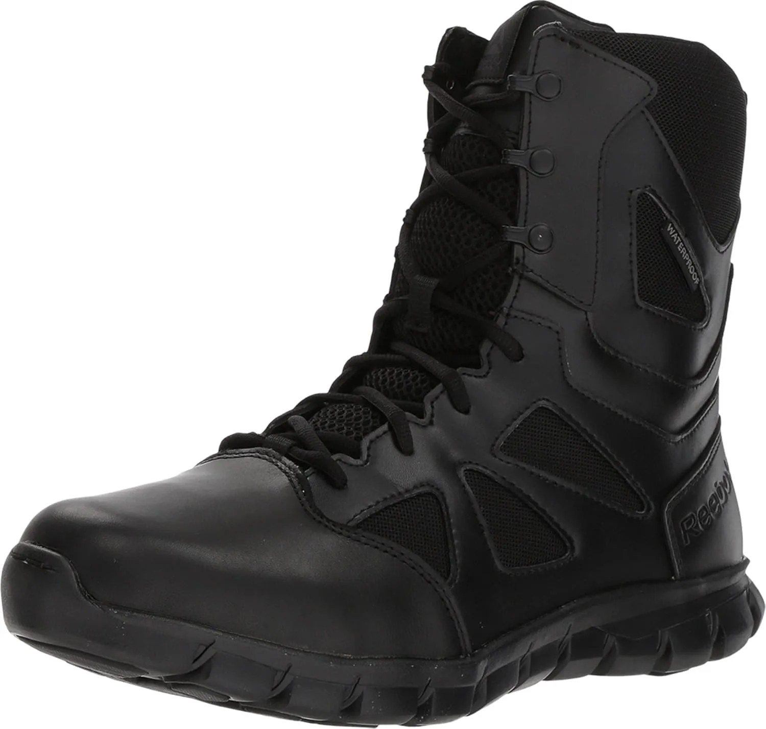 Reebok Men's Rb8808 Sublite Cushion Soft Toe 8" Tactical Boot Coyote Military
