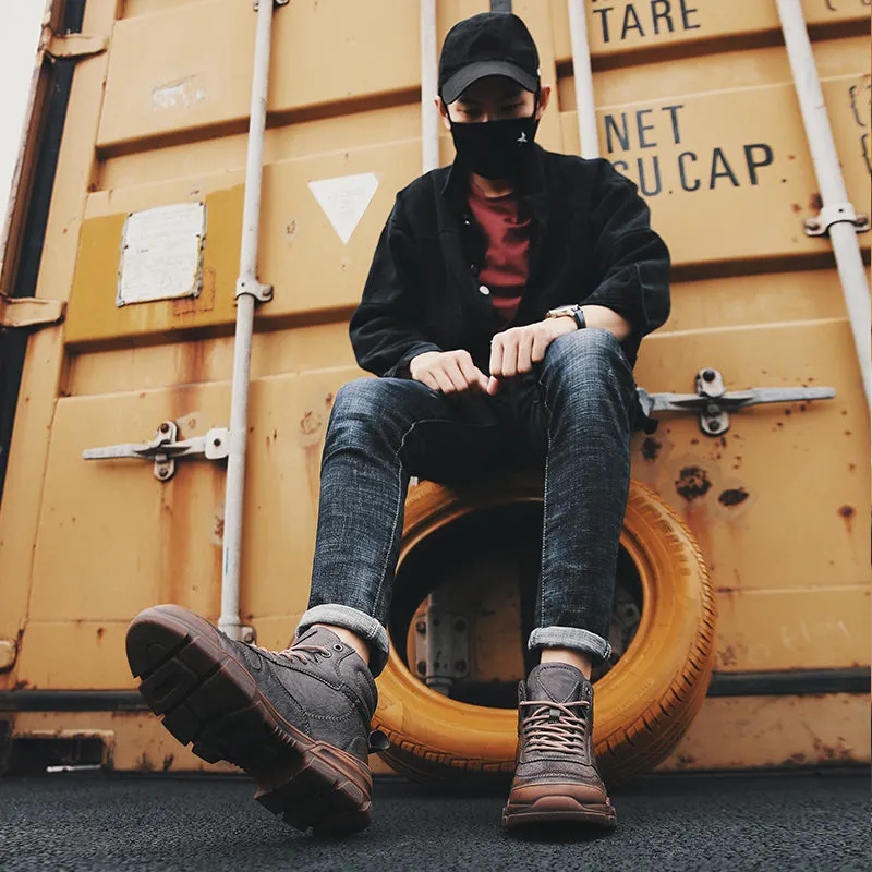 Retro Plus Velvet Warm Martin Boots