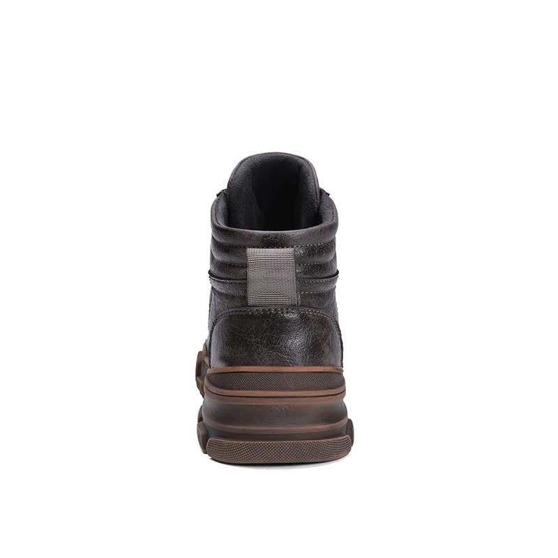 Retro Plus Velvet Warm Martin Boots