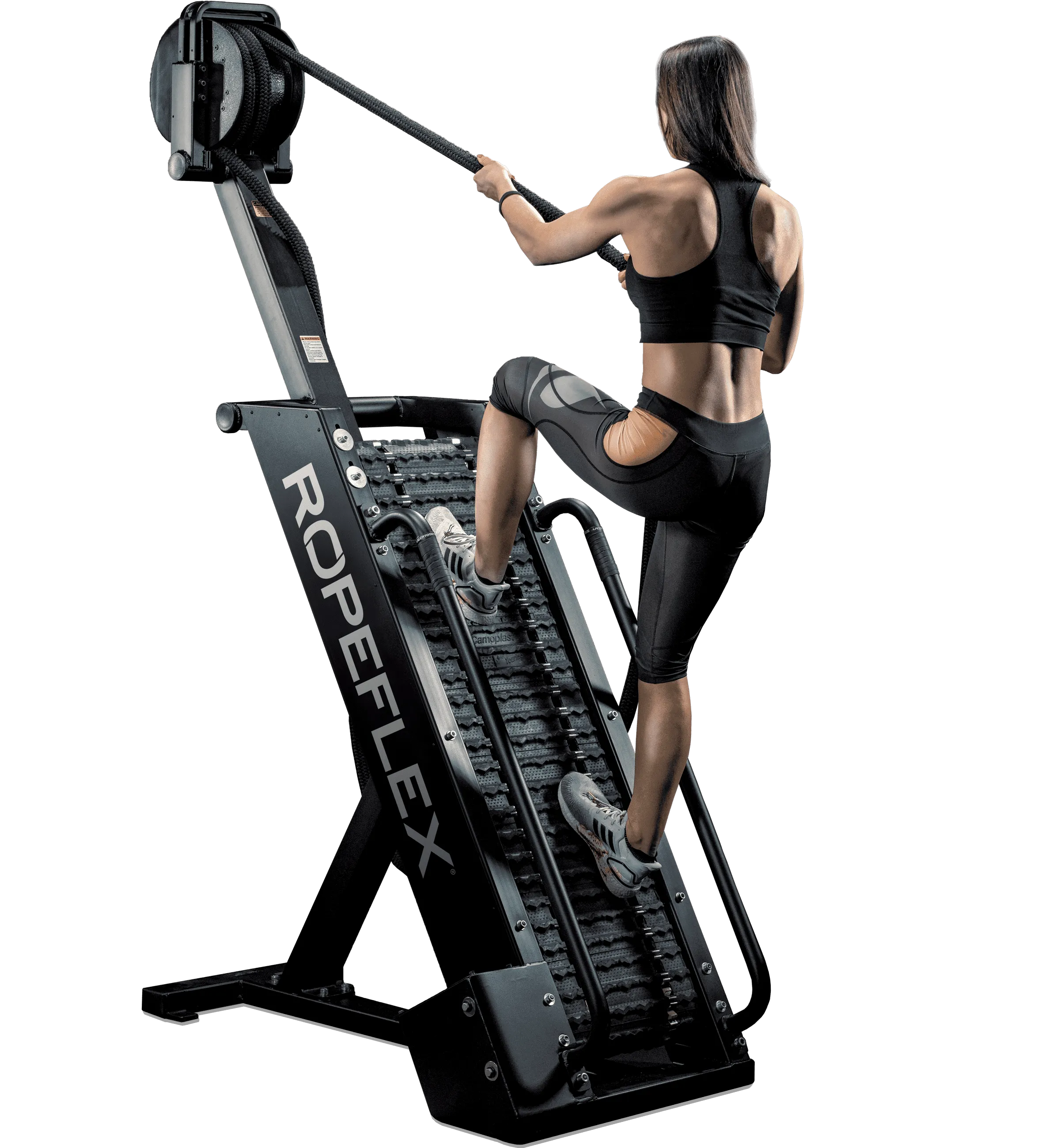 Ropeflex RX4400 Spartan Climb Rope Climbing Tread Machine