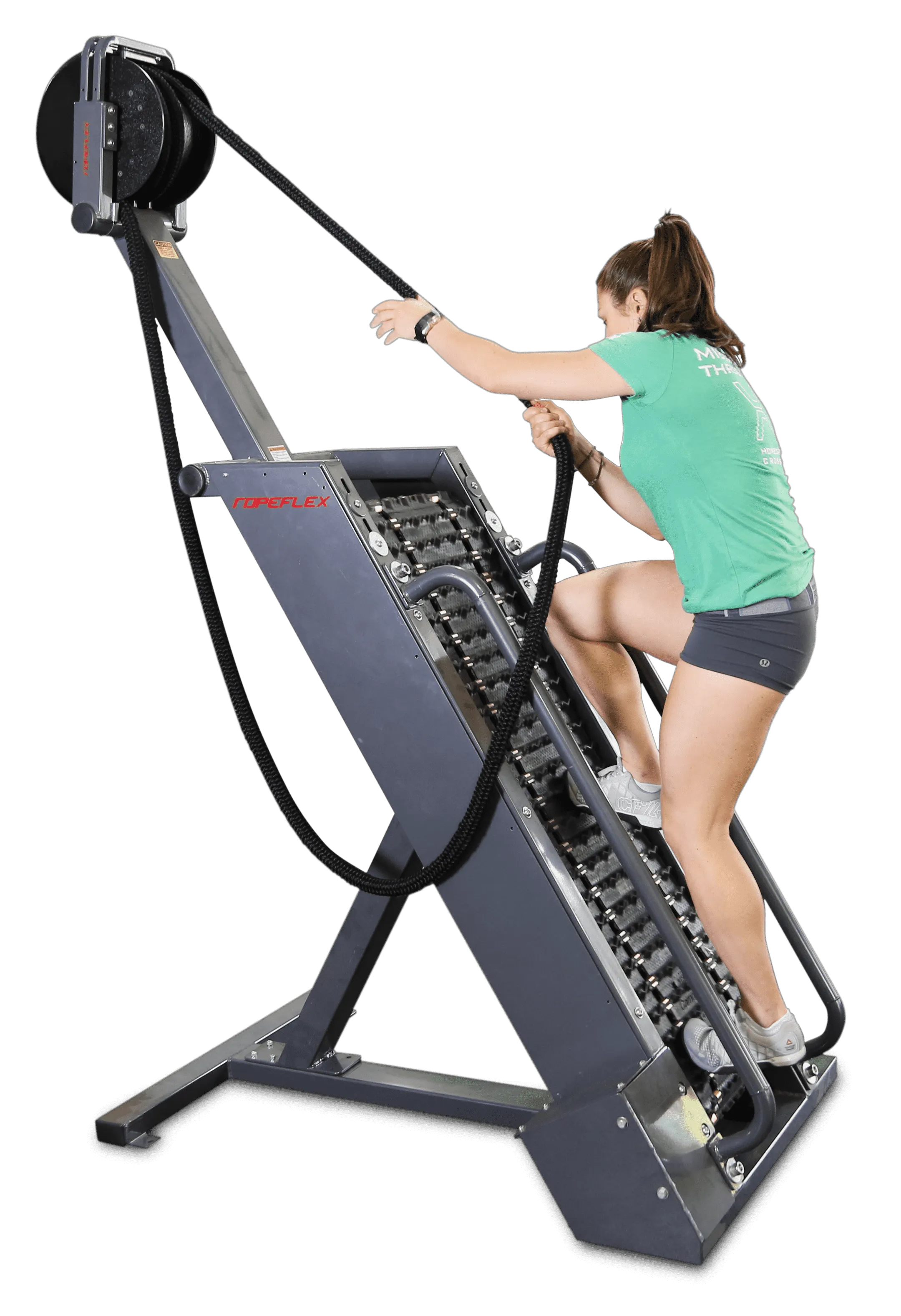 Ropeflex RX4400 Spartan Climb Rope Climbing Tread Machine