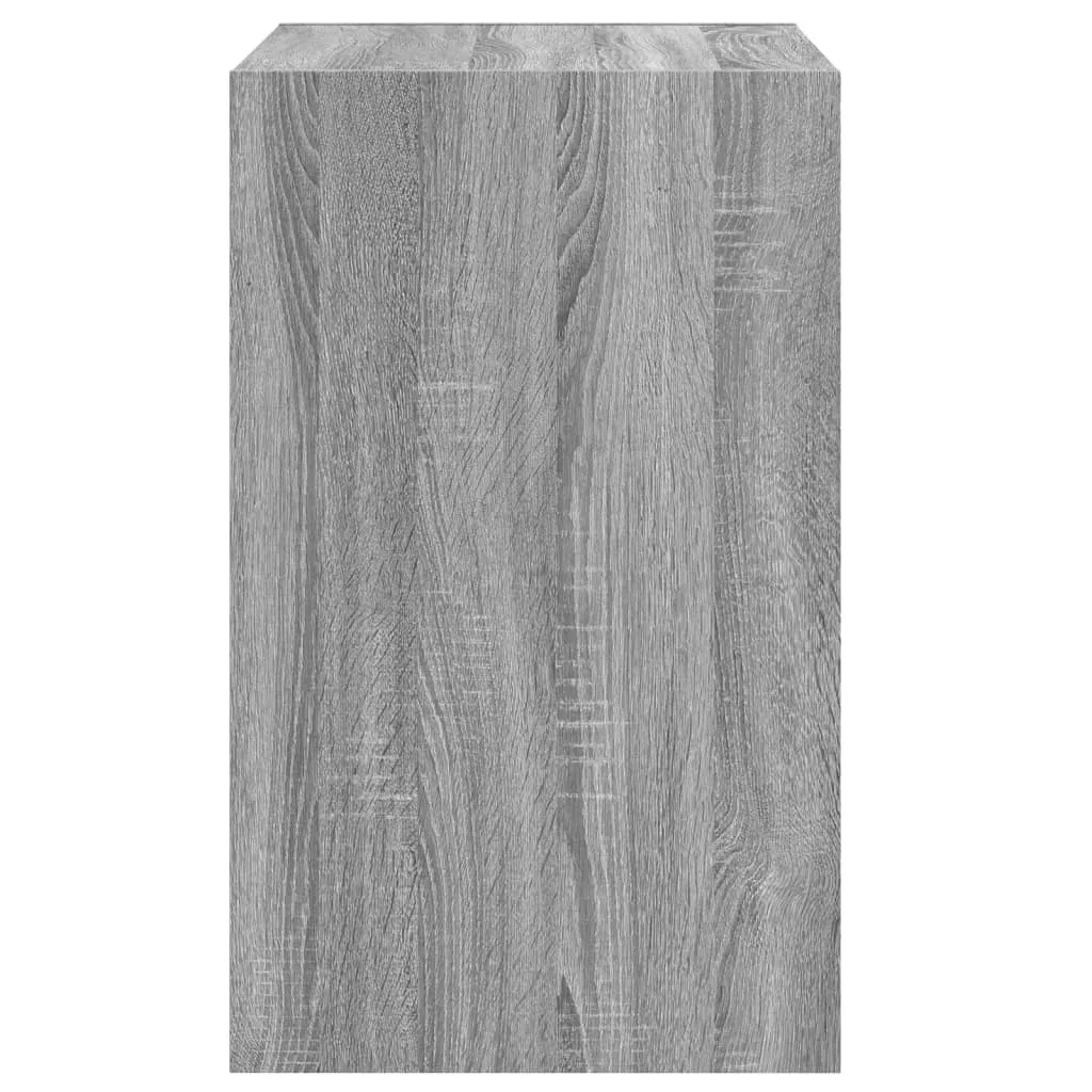 Shoe Cabinet Grey Sonoma 60x42x69 cm Engineered Wood