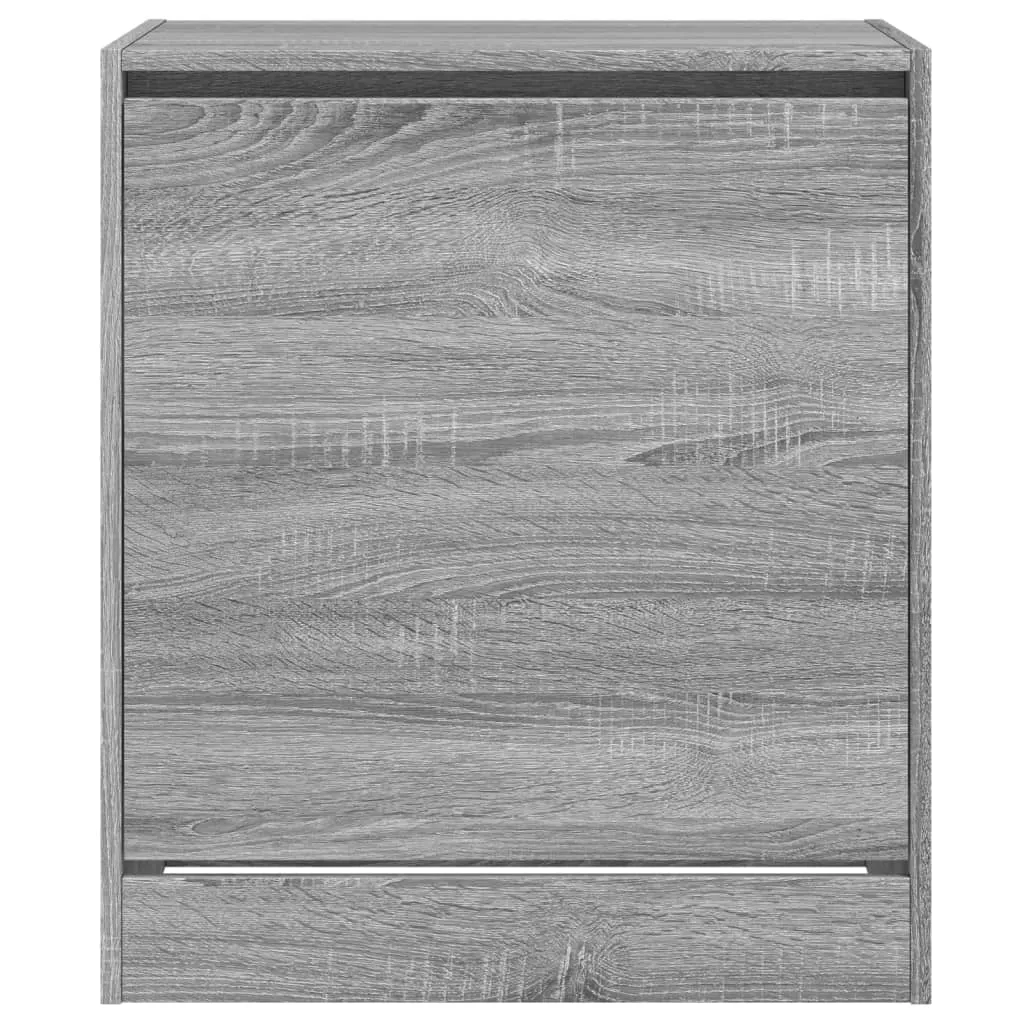 Shoe Cabinet Grey Sonoma 60x42x69 cm Engineered Wood