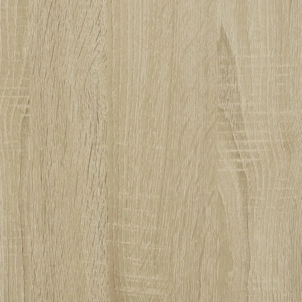 Shoe Cabinet Sonoma Oak 75x34x112 cm Engineered Wood