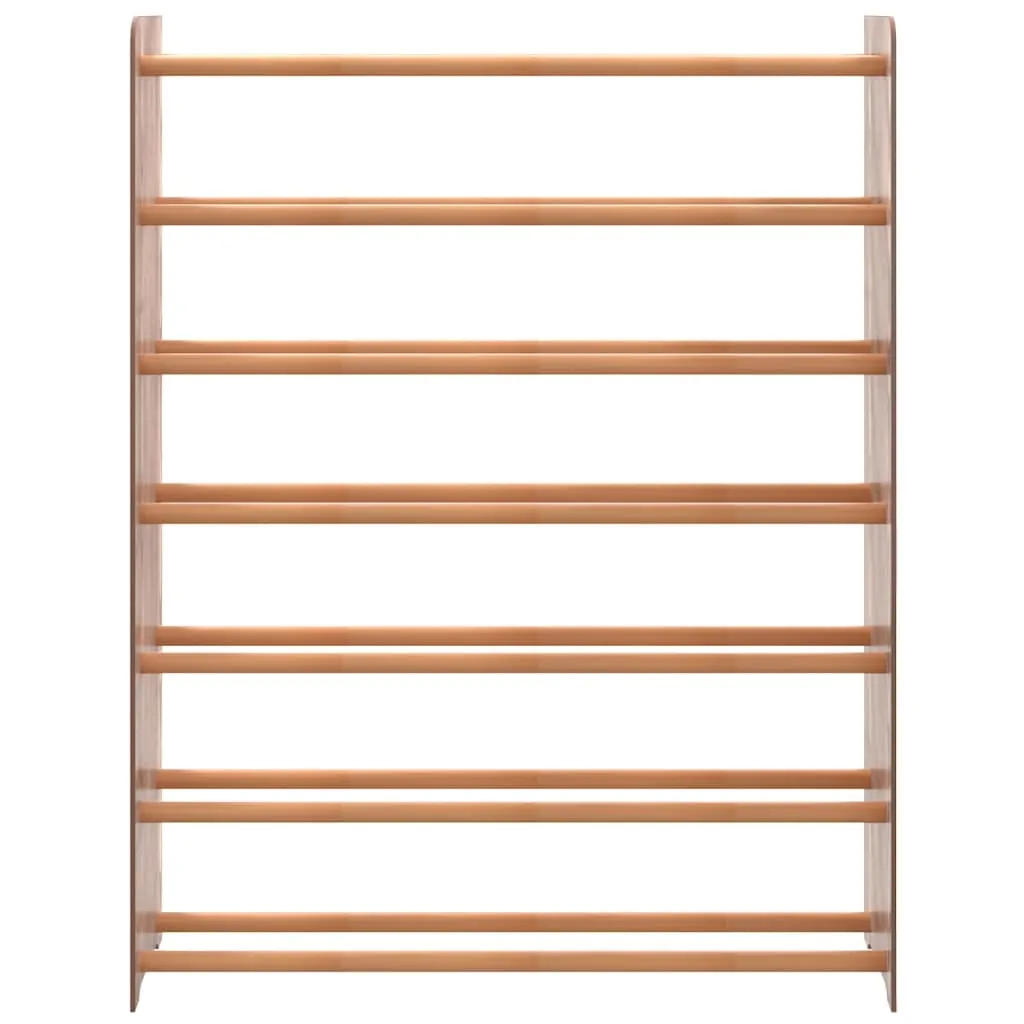 Shoe Rack Brown 90x24x117 cm Engineered Wood