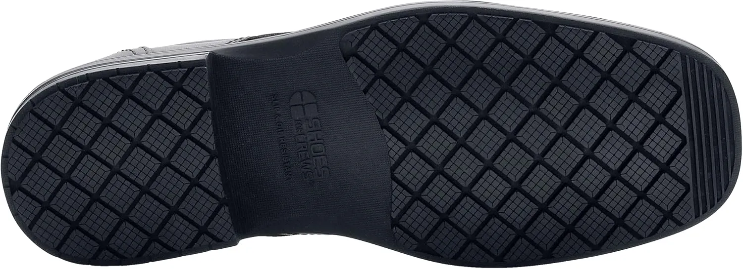 Shoes for Crews Dress Shoes for Men, Mens Oxfords, Zapatos De Vestir para Hombre, Slip Resistant, Brown or Black