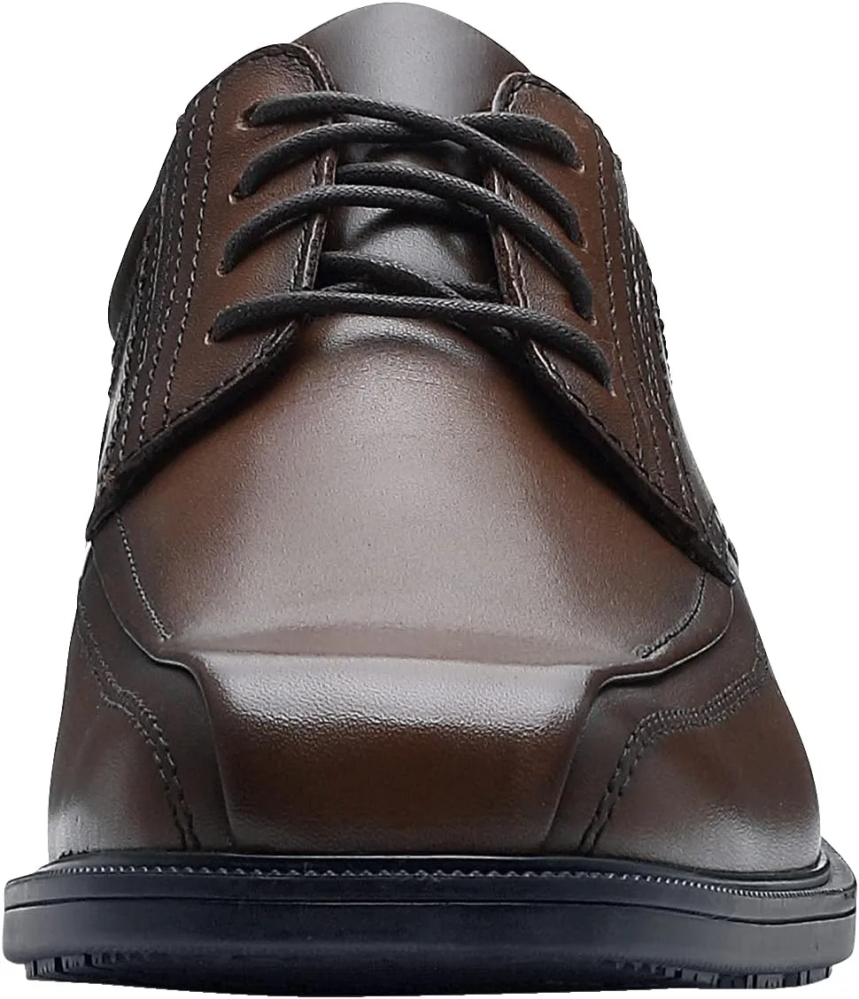 Shoes for Crews Dress Shoes for Men, Mens Oxfords, Zapatos De Vestir para Hombre, Slip Resistant, Brown or Black