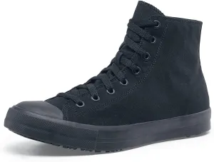 Shoes for Crews Pembroke, Men's, Women's, Unisex, Slip Resistant, High Top Work Sneakers, Leather or Canvas Size 13