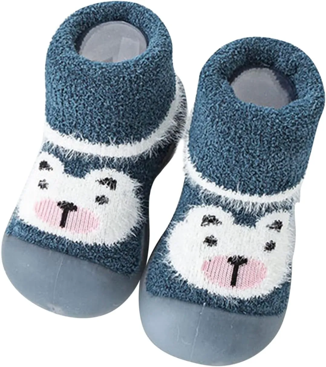 Shoes for Girls,Infant Shoes Sock Shoes Anti-Slip Fuzzy Slipper Soft Indoor Boys Shoes 0-3 Years