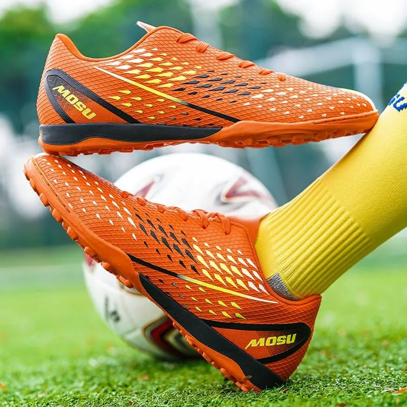 Soccer Cleats for Mens Womens Soccer Shoes High-Top Soccer Spikes Shoe Football Boots Big Boy's Training Sneaker Outdoor Indoor Running Shoes